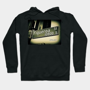 Figueroa Street, Los Angeles, California by Mistah Wilson Hoodie